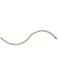 4 cttw 14k White Gold Diamond Tennis Bracelet (Real Diamonds: 4 cttw)