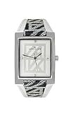AK Anne Klein Women's Leather watch #10-8601SVBL