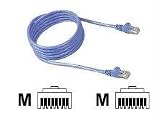 Belkin - Patch cable - RJ-45 (M) - RJ-45 (M) - 14 ft - ( CAT 5e ) - blue