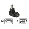 Delock Adapter USB-B mini 5pin Stecker/Buchse 90�gewinkelt - Art. 65097