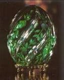 Faberge Cased Green Primrose Egg/1906-G