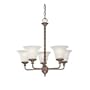 Thomas Lighting SL8125-23 Saxony Mid Sized Chandelier Chandelier - Colonial Bronze
