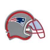 New England Patriots Neon Football Helmet - Super Bowl Neon Lamp by Extreme Sports Neons