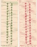 Time Cards for Lathem 2100/4000, BiWeekly, 2-Sided, 1000/Box