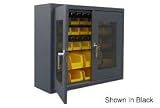 Expanded Metal Door Wall Mount Bin Cabinet 30W X 12D X 30H Gray