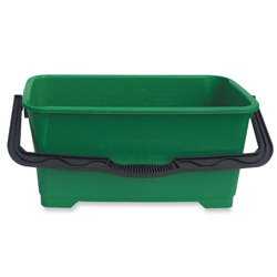 Unger QB220 6 gallon Pro Bucket Fits 18" Washer, Green with Black Handle