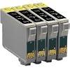 4 x T0711 (T0891) Black : 4 High Capacity Compatible Ink Cartridges for Epson Stylus Printers BW40 BX300F BX600F D78 D92 D120 DX4000 DX4050 DX4450 DX5000 DX5050 DX6000 DX6050 DX7000F DX7000FW DX7400 DX7450 DX8400 DX9450 SX20 SX21 SX100 SX 105 SX115 SX200 SX205 SX215 SX400 SX415 SX515W SX600F SX600FW Exclusively by COMPLETE RETAIL