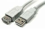 5m metre USB 2.0 Extension Cable A-A M/F Male to Female