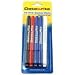 Datawrite CD/DVD Permanent Marker Pens (4 Pens + Eraser)