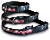 New Version: Small - Paws Visiglo Lighted Dog Collar 3/4