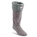 Hunter Women's Cablesck Cable Cuff Welly Sock,Charcoal,8-10 B (L)