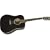 Rogue RA-100D Dreadnought Acoustic Guitar, Black