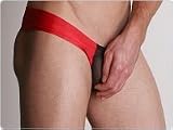 Joe Snyder Mesh Pouch Mini Cheek Trunk Red
