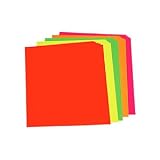 Poster Board, 4 Ply, 22x28, Assorted Neon Colors, 25/Ct PAC104234