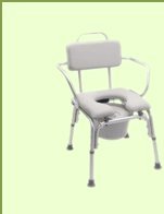 Graham Field Platinum Collection Deluxe Padded Commode Bath Seats With Arms