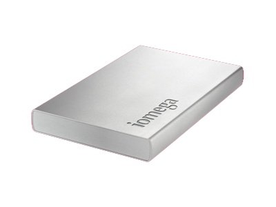 IOMEGA 35730 eGo Helium Portable Hard Drive - Hard drive - 500 GB - external - Hi-Speed USB - silver - (Storage External Hard Drives)