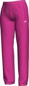 Adidas Damen Jogginghose Basic Fleece Cuffed, intense pink f15, 42, O57546