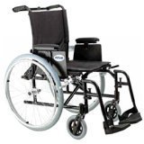 Drive Medical Cougar Ultralight Wheelchair Adjustable Height 20 Inches Desk Arm Swing-away Footrests -1Ea