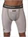 Shock Doctor White Compression Shorts with Flex Cup