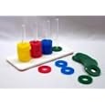 Zoo Max Dus506pl Rings Game Large Educational Toy 8in X 6in X 3.5in