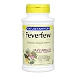 Feverfew Herb Standardized - 90 vegicaps., (Nature s Answer)