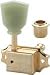 Wilkinson Deluxe Vintage K-Style 3x3 MachineheadsChrome/Green