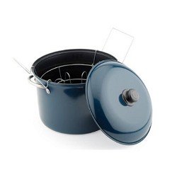 Back to Basics 21-1/2-Quart Steel Water-Bath Canner with Rack