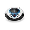 Lenco SCD-38 Tragbares UKW-Radio mit CD/MP3-Player (USB 2.0)blau