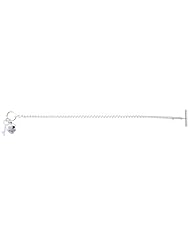 Sterling Silver Necklace / Bracelet with Toggle Clasp Heart Key