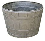 Plastic Half Barrel