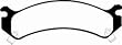 EBC Brakes DP71305 Green Heavy Duty Disc Pad