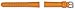 Invicta 16mm Orange Lorica Watch Strap IS202