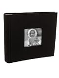 Review Jaf Gifts  / 2-Up 4x6 w/Memo Picture Album WOVEN FABRIC - Rugby Colors Black