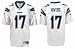 Philip Rivers San Diego Chargers #17 Replica Reebok NFL Football Jersey - New 2007 Design (White)