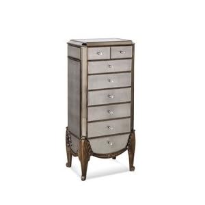 BASSETT MIRRORED JEWELRY CHEST T1267-927