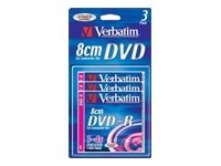 Verbatim DVD-R Rohlinge, 4x, 1.46GB, advanced AZO, kratzfest Preisvergleich