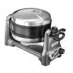 Gaufrier KITCHENAID gris métal