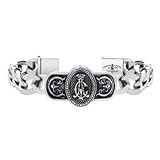 Gordon's Jewelers Christian Audigier Crystal Logo Bracelet in Sterling Silver other
