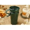 12 oz. Microwavable Stoneware Travel Mug Green