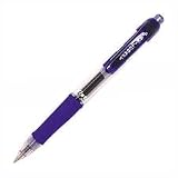 Vista Gel Pen, Retractable, Rubber Grip, .7mm, 12/PK, Black (NSN5068500)