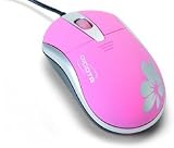 Review Dicota  / A Dicota Product. The Blossom Mouse is a USB 800Dpi Optical mouse, available in four colours this is the Pink option. Supplied by Hypertec