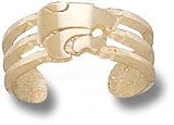 Kansas State Wildcats Solid 10K Gold Powercat Toe Ring