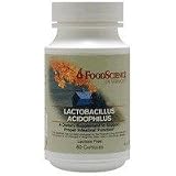 FOODSCIENCE OF VERMONT, Lactobacillus Acidophilus (Lactose Free) - 60 caps