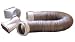 Exhaust Pipe kit (1 hose + 1 adapter + 1 connector) for Soleus KY-36 Portable Air Con...