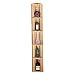 Redwood Modular Wine Rack Kit - Corner Display Shelf