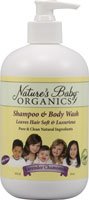 Nature's Baby Organics Shampoo & Body Wash, Lavender Chamomile - 16 Oz