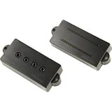 DiMarzio Split P Bass Pre-Wired Pickguard Black
