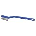 Weiler 0.10" Wire Size, 6-1/2" X 1/2" Block Size, 4 X 15 No. Of Rows, Straight Black Nylon Bristles, Plastic Block, Small Hand Scratch Brush