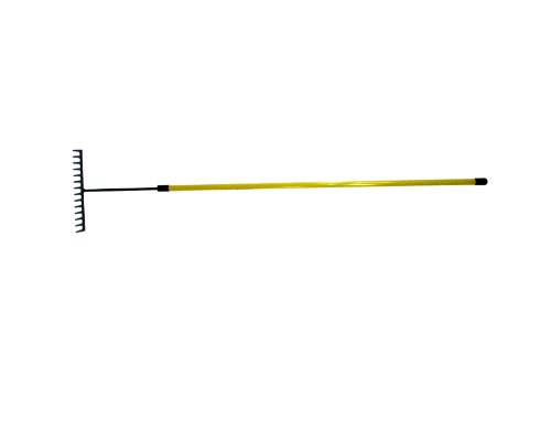 Nupla AR-14T Heavy Duty Asphault Rake with Steel Blade and Butt Grip, 60" Classic handle
