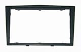VAUXHALL ZAFIRA GREY DOUBLE DIN CAR STEREO/RADIO FASCIA ADAPTOR PLATE SURROUND